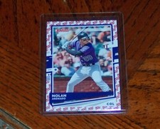 2020 Panini Donruss Baseball Nolan Arenado One Hundred Emoji  #  57/100 SP