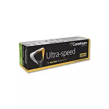 Kodak 1228840 Carestream Ultra-Speed X-Ray Film DF-54 D Speed #0 Poly-Soft 100Pk