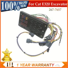 Fuse Box Assembly Wiring Harness 267-7657 For Caterpillar E320 E320A Excavator