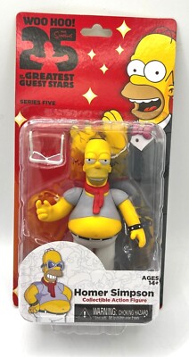 新品未開NARITA THOMAS SIMPSON The Simpsons 25 Greatest Guest Stars James Brown Daltrey Tom Jones