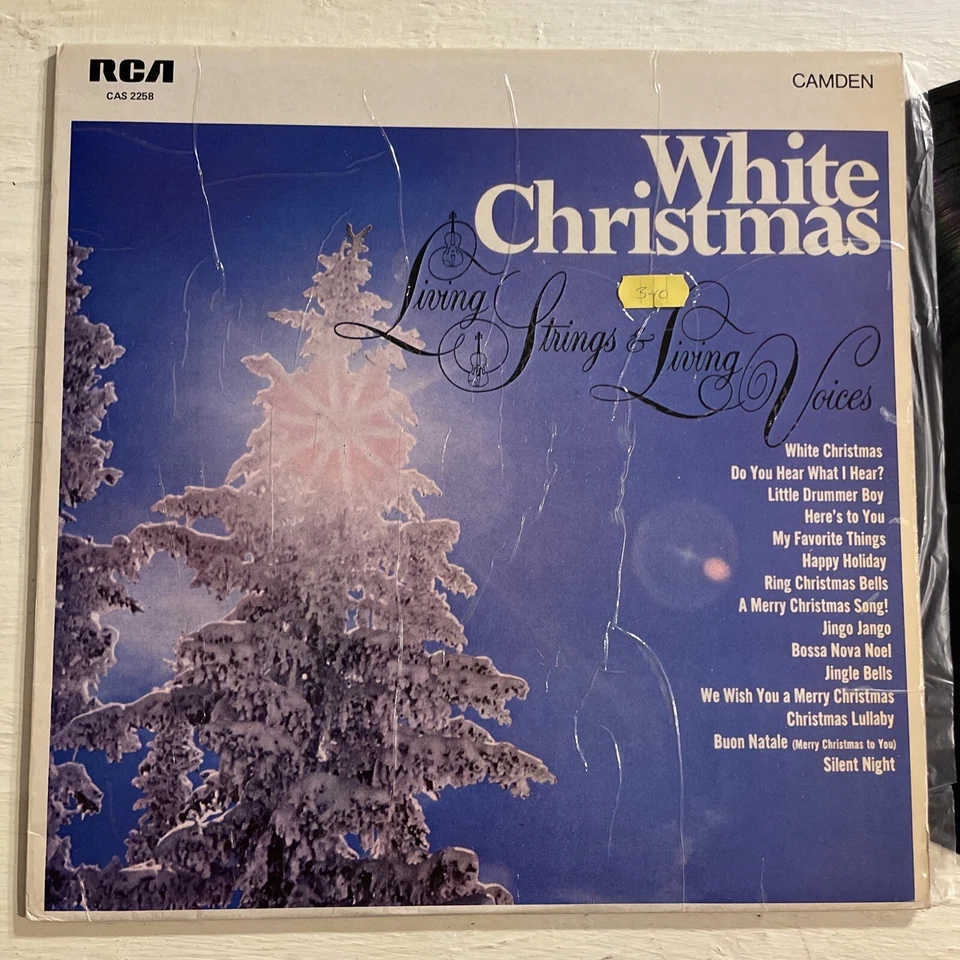 Living Strings & Voices White Christmas LP RCA Camden Australian OZ Press M-!!!! Foto 2 de 4