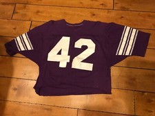 1970'S  CAL STATE FULLERTON TITANS COLLEGE FOOTBALL GAME USED JERSEY RARE