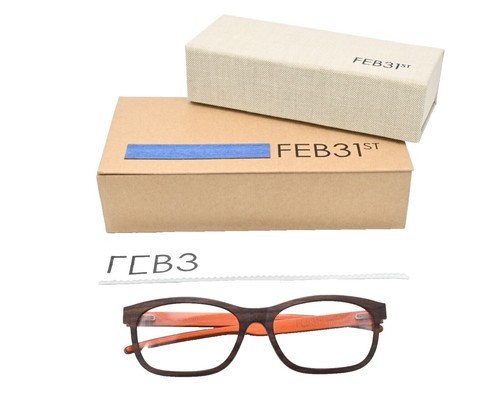 DB4K KA-POWI C1 GREY ORANGE AUTHENTIC FRAMES EYEGLASSES 48  display picture 1