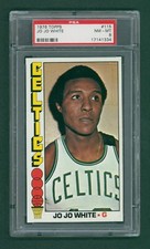 1976 Topps Basketball Card - #115 Jo Jo White,  PSA 8 NM/MT