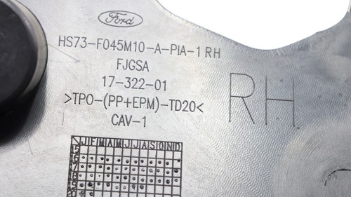 Ford Fusion 2017-2020 consola central lado derecho moldura inferior cubierta panel OEM - Imagen 6 de 9