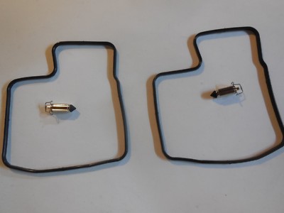 2 kits 88-98 VT600 VT600C SHADOW Float bowl gasket & float needle kit