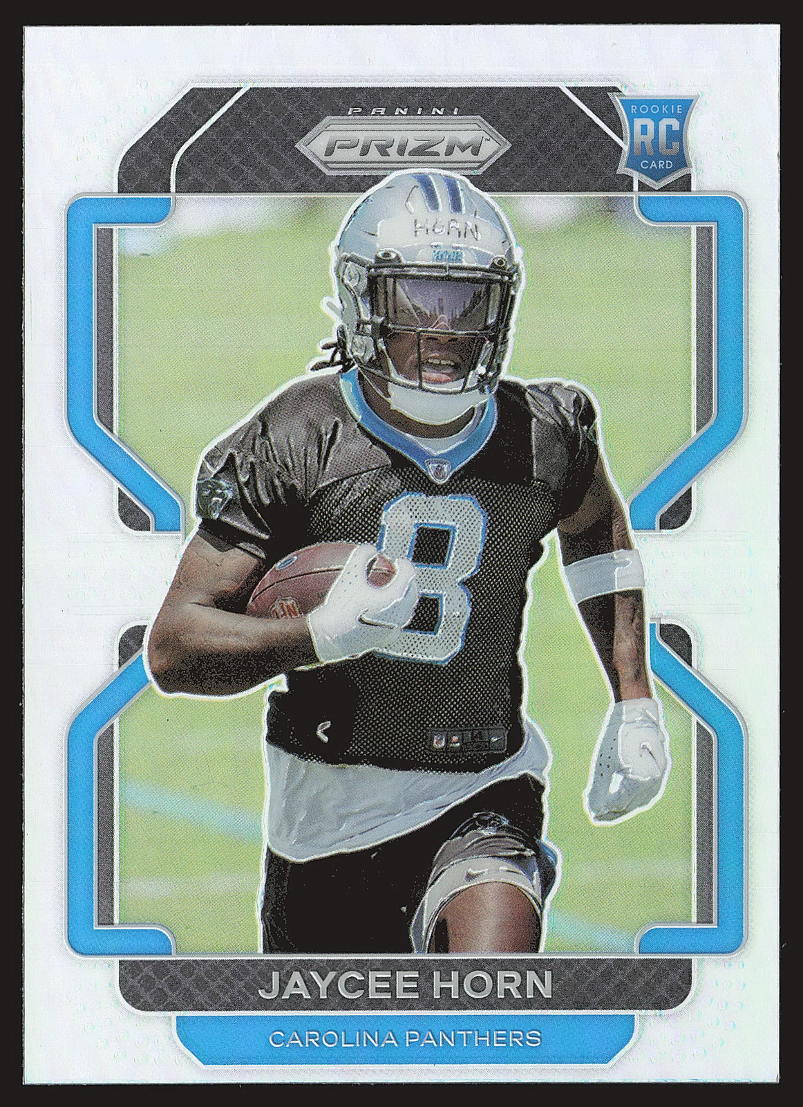 2021 Panini Prizm #373 Jaycee Horn Silver RC