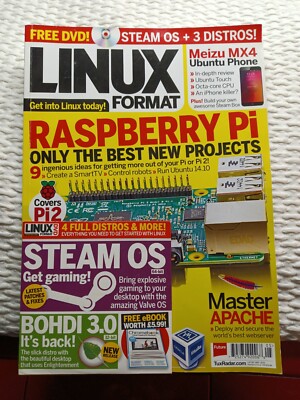 Linux Format Magazine May 2015 Issue 197 Complete With Disc