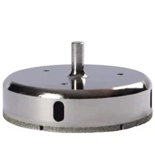 4 1/2 Inch Diamond Hole Saw Drill Bit Quartz Granite Porcelain Ceramic Glass Flo