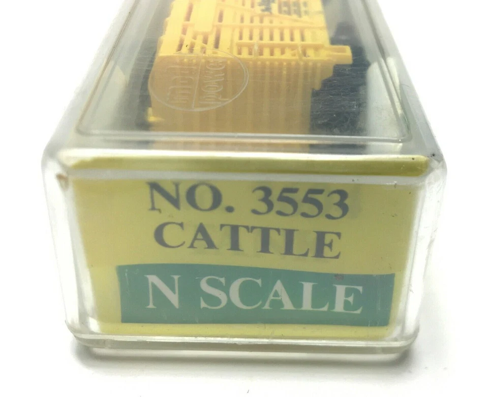 Model Power N Scale The Katy 40' Cattle car #3553 - Image 4 of 4