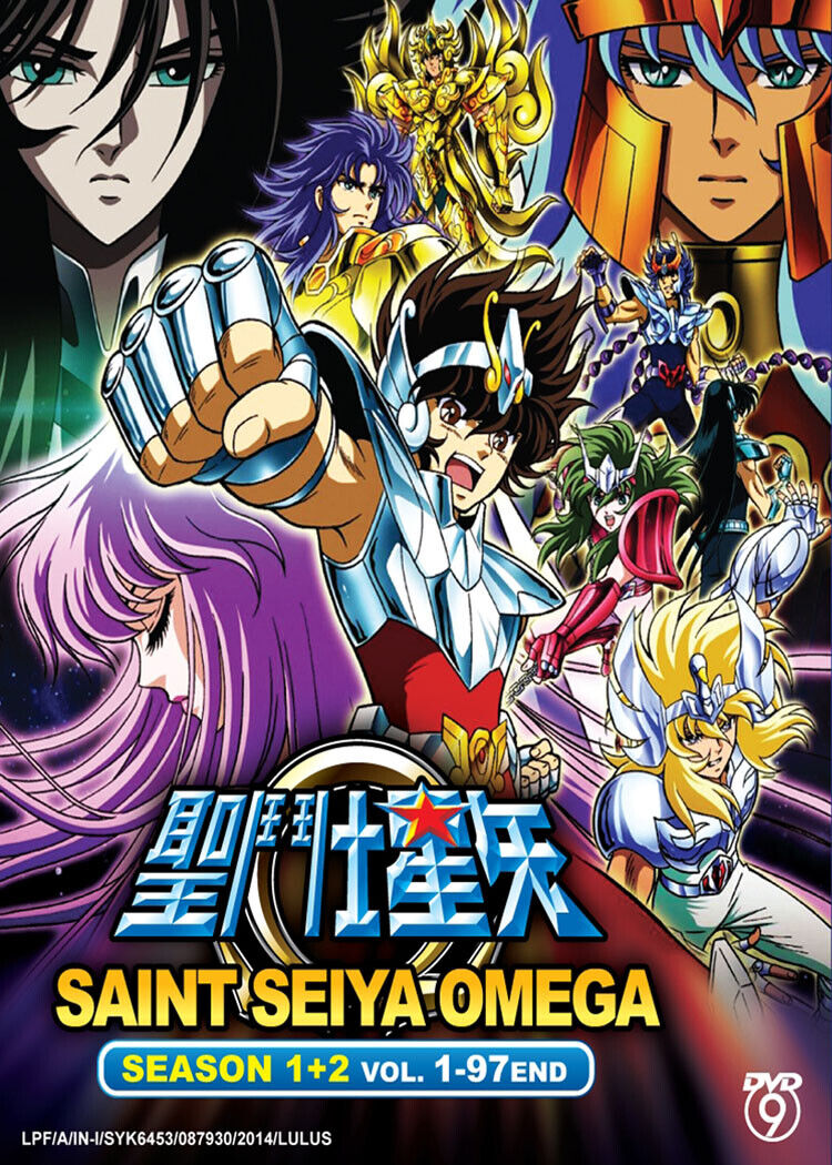 Saint Seiya Omega Sea 1 2 English Subtitle DVD Anime All Region