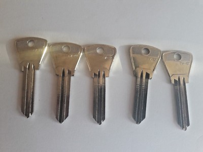 5 X TV-12 JMA /SILCA TR1/TRIO VING Schlüsselrohlinge