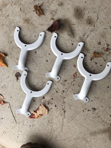 Encon Ceiling Fan Blade Holders White Set Of 4 Ebay