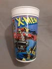 Vintage Hardees 1995 X-Men Plastic Cup Marvel Comics 7" Coca-Cola
