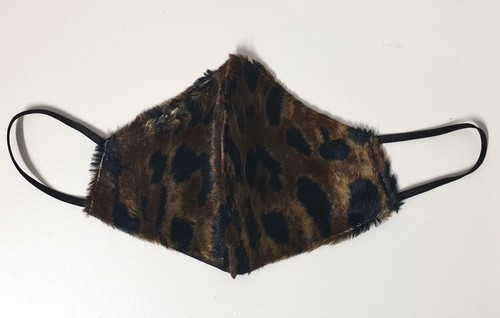 Mund Nase Masken Behelf Atemmasken Webpelz 100% Baumwolle Animalprint Waschbar - Bild 14 von 80