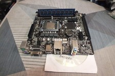 GIGABYTE GA-H61M-S Rev:1.0, LGA1155, Intel Motherboard CPU G2030 3GHz RAM 2Gb