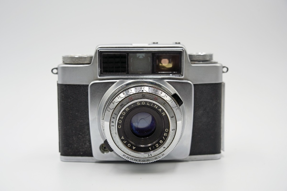 READ DESCRIPTION**PARTS ONLY* Agfa Silette SLE Color-Solinar 1:2.8
