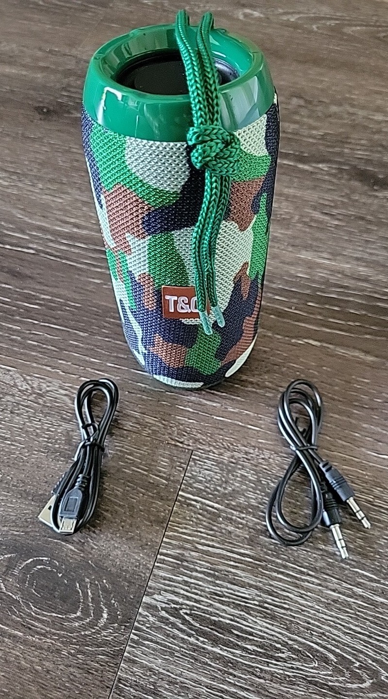 Army Fatigued portable bluetooth waterproof speaker 1200 mah-image