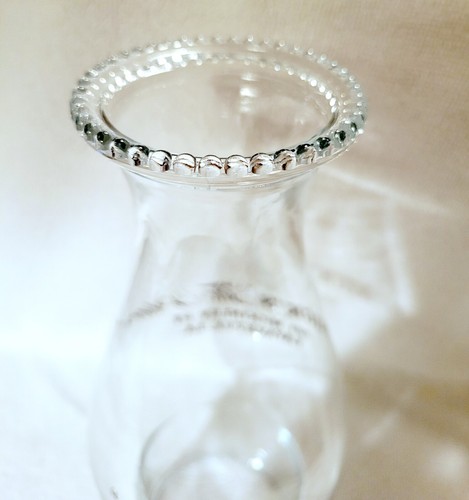NICK'S THE PLACE Souvenir Hurricane Glass Lafayette Louisianna 201 McKinley St - Picture 7 of 8