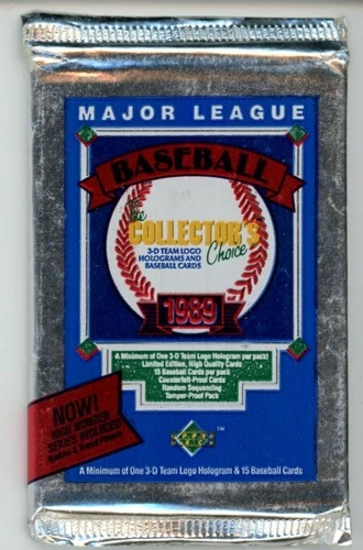 2 PACK LOT 1989 UPPER DECK HIGH SERIES BASEBALL 15 CARDS PER PACK