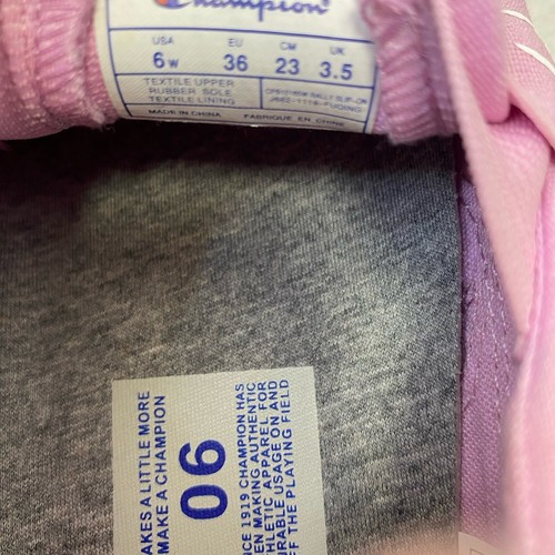 Champion Rally Slipper Turnschuhe Canvas Schuhe Damen Größe 6 rosa neu (CPS10165W) - Bild 16 von 19
