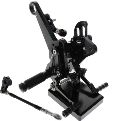 FXCNC CNC Front Rearsest Footpeg Footrest For Diavel 2011-2015 AMG 2011-2012