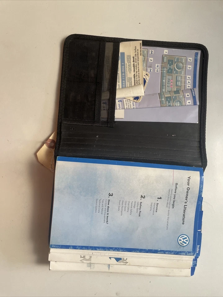 1999-2000 Volkswagen Jetta, Golf, GTI Owner's Manual Book Owners Guide OEM - Image 2 of 2