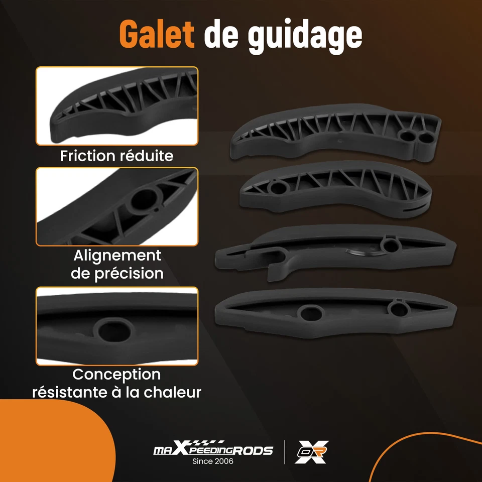 Kit Chaîne Distribution for Bmw N47 D20 2.0 N47d20a N47d20c Moteur 316 318 320 - Photo 3/4