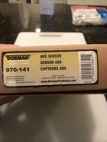 NUEVO sensor de velocidad de rueda ABS frontal izquierdo Dorman 970-141 se adapta a 03-07 Nissan Murano - Imagen 1 de 3