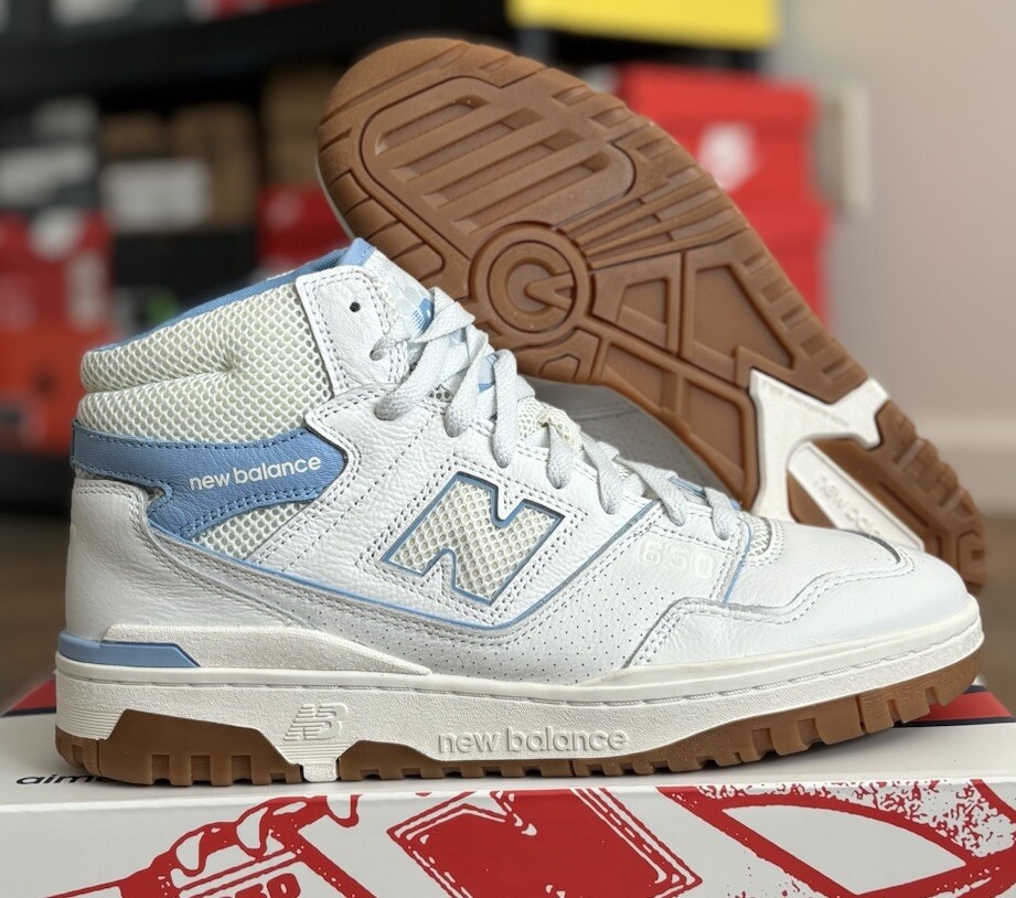 Size 9.5 - New Balance 650R Aime Leon Dore BB650RR1 White