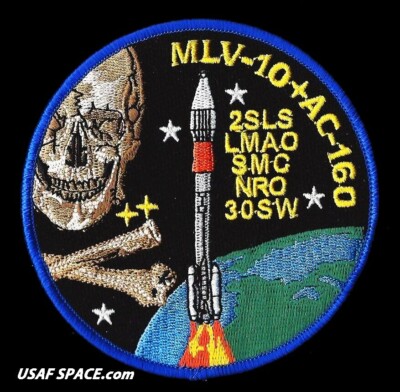 NROL-13 -GEMINI- ATLAS II AS AC-160 - VAFB USAF DOD NRO SATELLITE Launch PATCH
