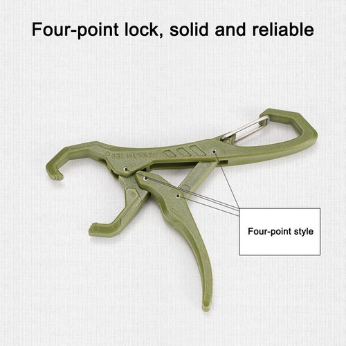 Outdoor Mini Fish Mouth Buckle Keychain Glove Clip Portable Luya Storage Cl🌿 - Picture 16 of 21