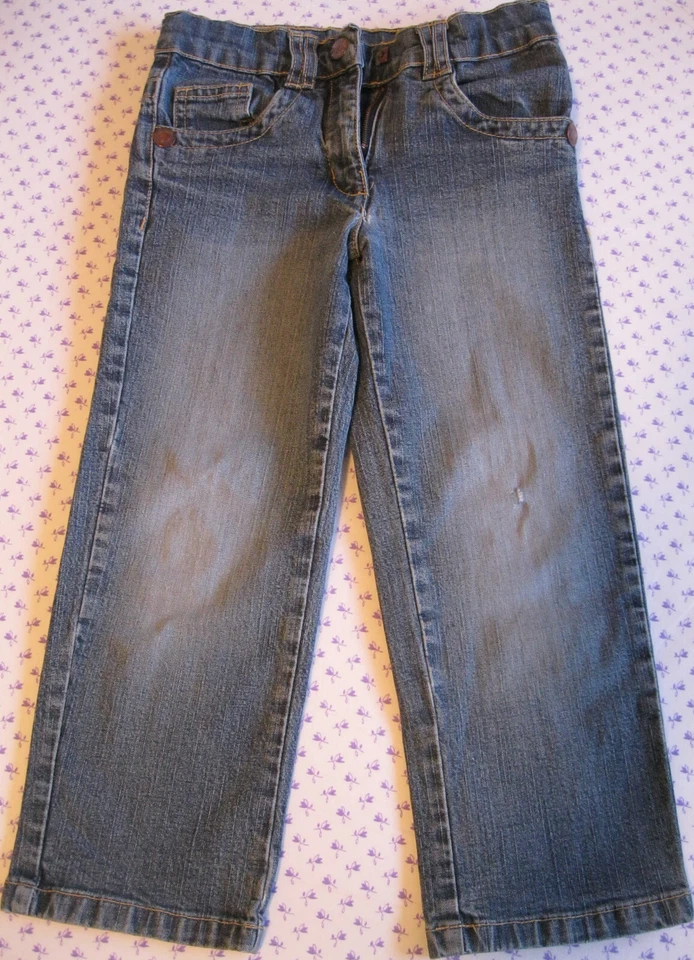 Ungefütterte Jeans in 5-Pocket-Optik für Mädchen von Impidimpi in Größe 104