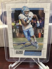 2019 Score Rookies Signatures Anthony Ratliff-Williams #389 Rookie Auto RC B