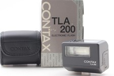  Unused in Box Contax TLA 200 Black Flash for G1 G2 Matching Serial Japan