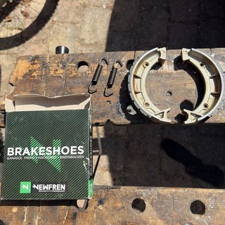 Zapatas de freno delanteras traseras 240 Fantic