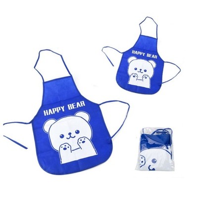 Kid Apron Kitchen Apron Cooking Baking Painting Dressing up Role Play Chefs Toy