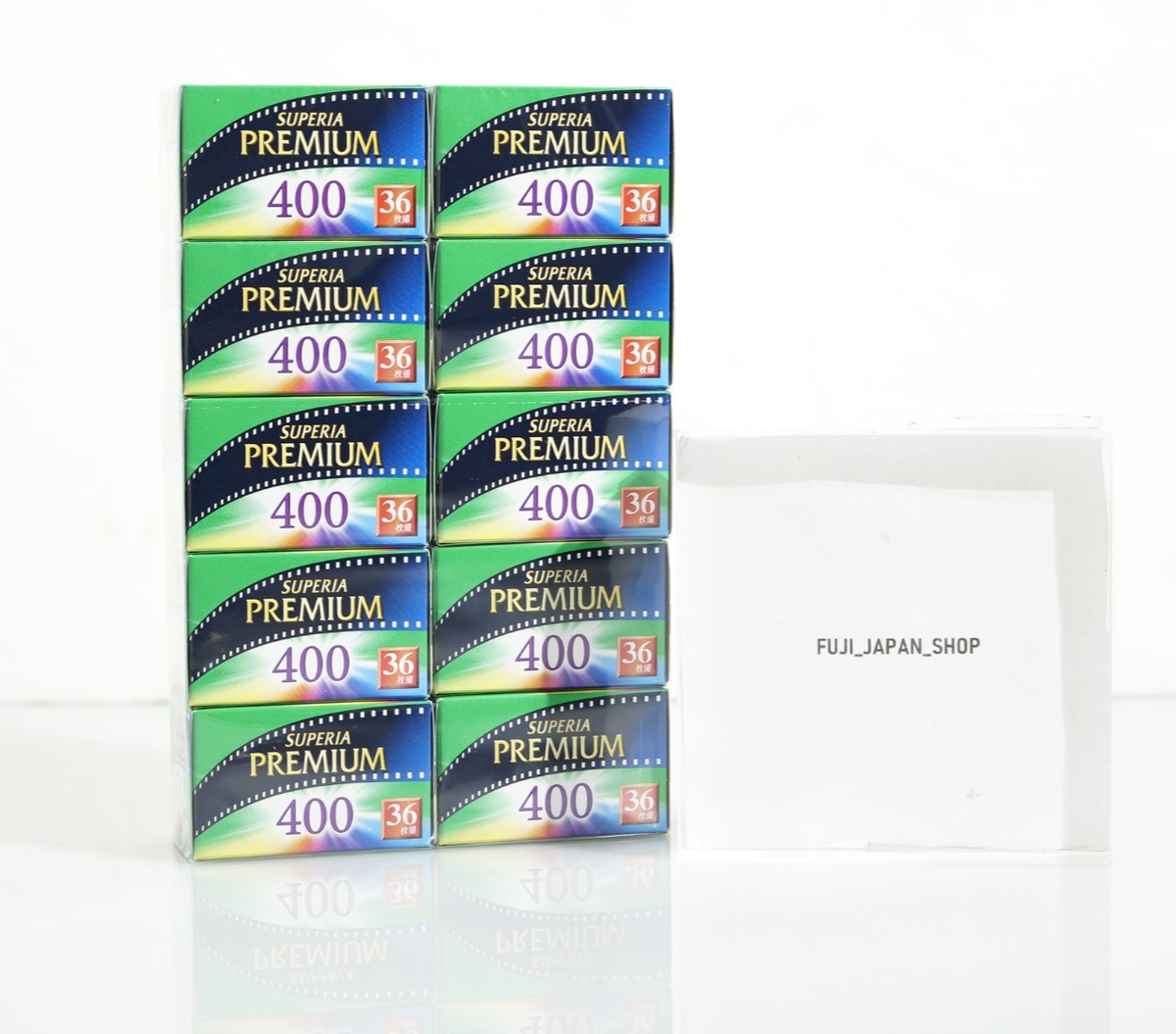 Fujifilm Superia Premium 400 36exp 35mm Color Film 10 Rolls Expire 
