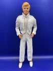 Vintage 1988 Dance Magic KEN Doll White Tuxedo Disco #7081 Mattel Redressed