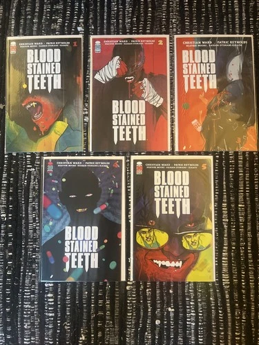 Image Comics - Blood Stained Teeth #1-5 - Lot Of 5 - 1st Print