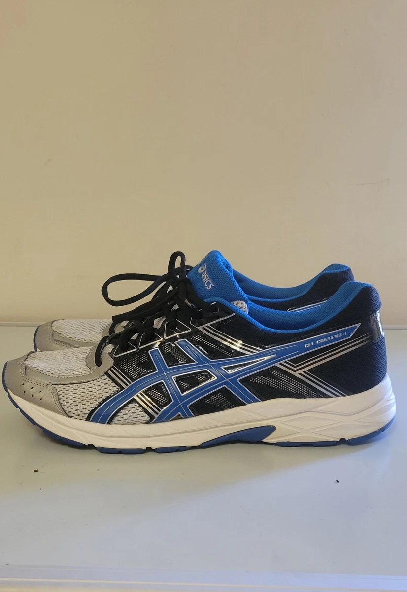 Asics T716N Gel-Contend 4 Blue Mesh Lace-Up Running Shoes Men\'s US 14. 282pm ASICS Gel-Contend 4  main image 2