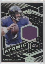 2018 Panini Obsidian Atomic Material Relics 50/100 Joe Flacco #AM-11 14md