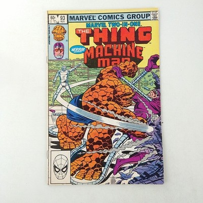 Marvel Two-in-One #93 The Thing And Machine Man VG/FN (1982 Marvel Comics)
