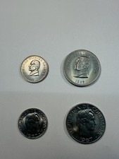 Colombia Coins Set Of Four 1965, 1967 20 & 50 Centavos UNC.        T86