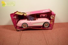 Hot Wheels RC Barbie Corvette Remote Control Car
