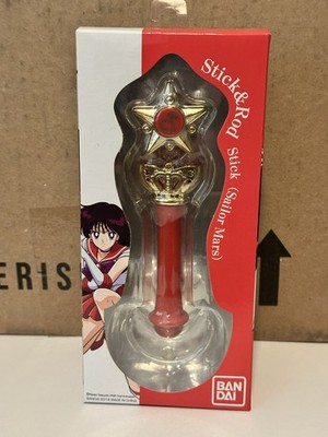 Sailor Mars Stick Bandai 2016 Sailor Moon Wand Figure NIB