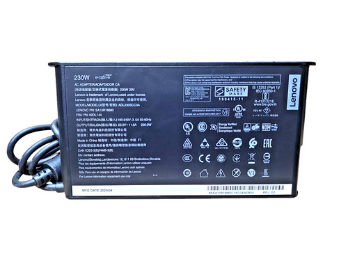 Original Lenovo ADL230SDC3A, ADL230SCC3A, ADL230SLC3A, 230W Laptop Ladegerät