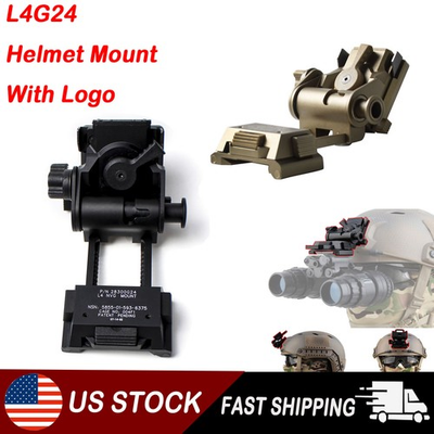 #ad L4G24 Metal CNC Night Vision Tactical Helmet Mount L4G24 For PVS15 PVS18 PVS31 $65.99