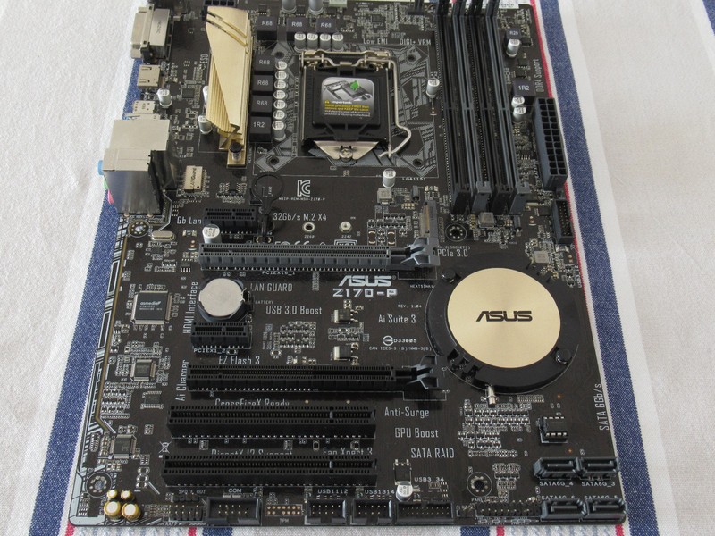 ASUS Z170-P LGA1151 ATX Motherboard