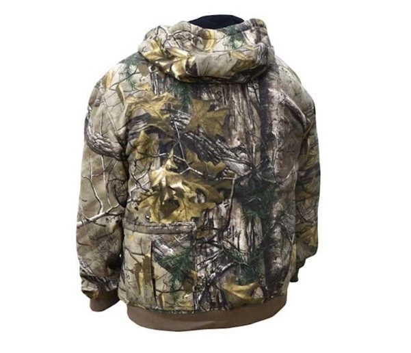 Dewalt Heated RealTree Edge Camo Hoodie Complete Kit Size Medium NWT - Image 2 of 4